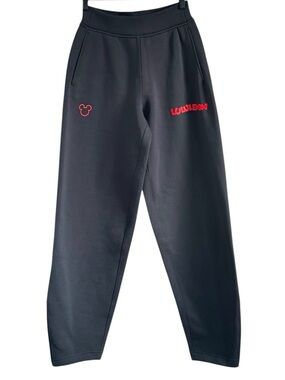 Lululemon x Disney Steady State High Rise Pant Black Red XXS LW5GJWS